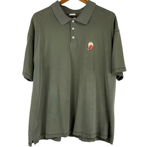 Warner Bros. Studio Store Vintage Yosemite Sam Three Button Polo Men's Size XL - Picture 1 of 9